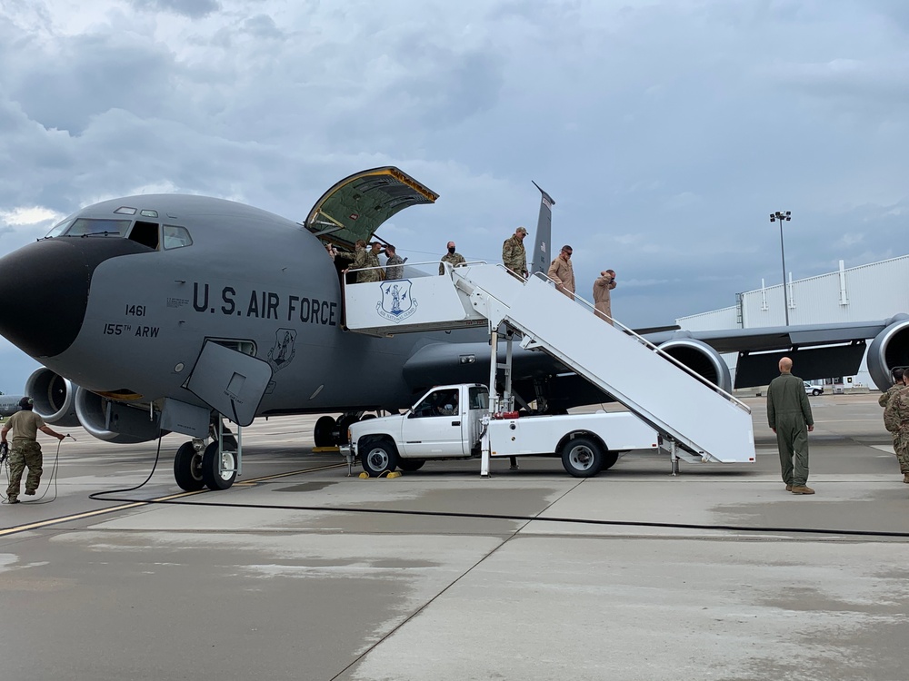 Nebraska Guard Airmen return from overseas deployment