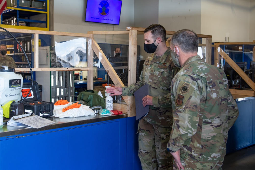 CSAF visits Team McChord for COVID-19 update