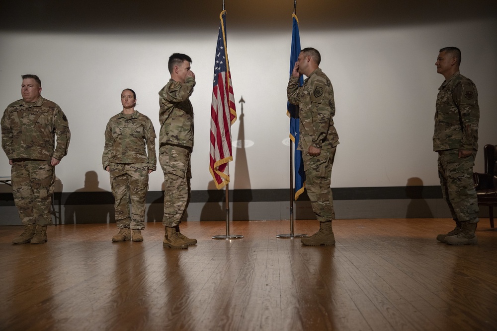 315th TRS welcomes new Commander