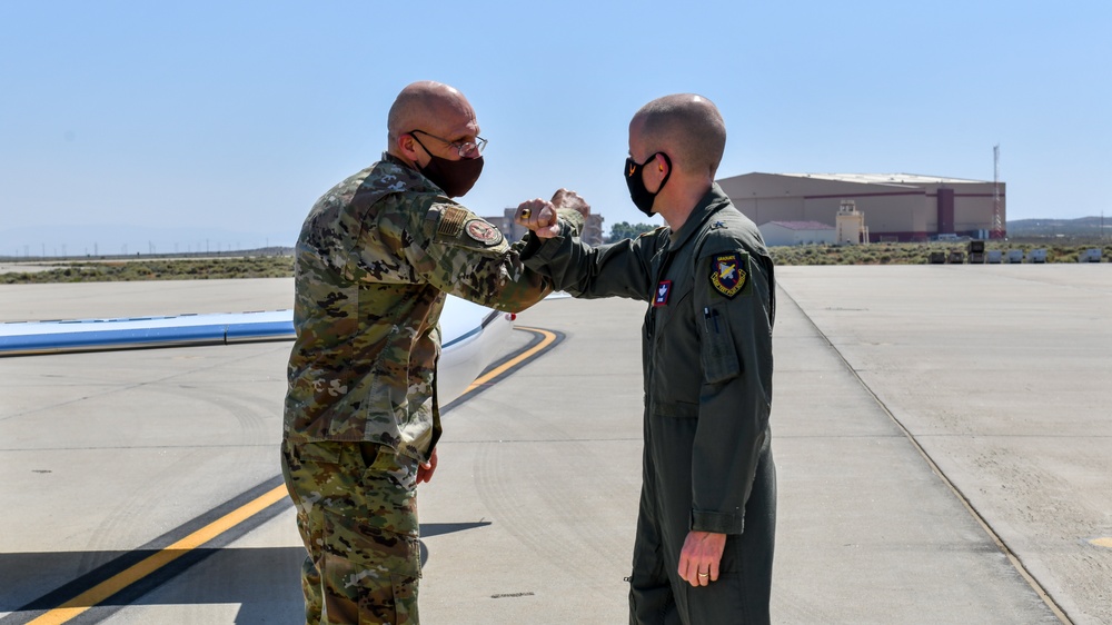 AFMC Command Team visits Edwards AFB