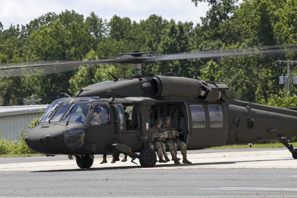 NC Guard Unit Conducts Airborne Operations