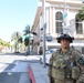 Cal Guard's 1-185th Soldiers protect the lives and properties of Rodeo Drive in Beverly Hills, California