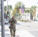 Cal Guard's 1-185th Soldiers protect the lives and properties of Rodeo Drive in Beverly Hills, California