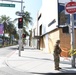 Cal Guard's 1-185th Soldiers protect the lives and properties of Rodeo Drive in Beverly Hills, California