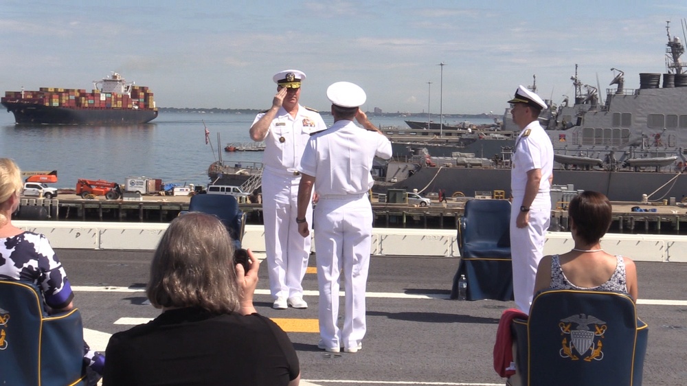 SURFLANT Change of Command