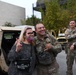 Cal Guard's 1-185th Soldiers interact with residents in Beverly Hills, California