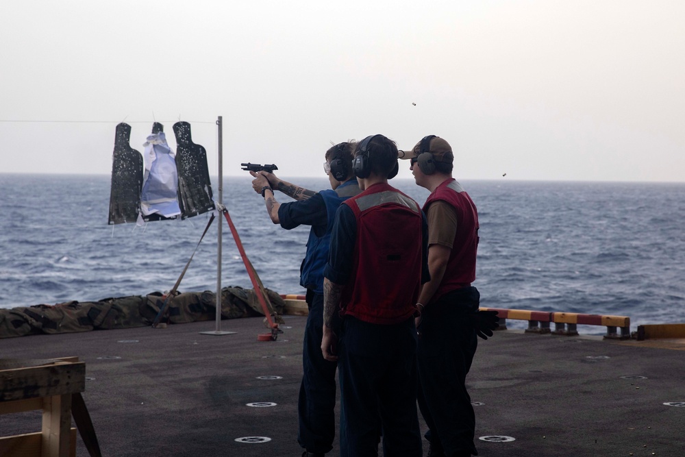 USS Bataan (LHD 5) Gun Shoot