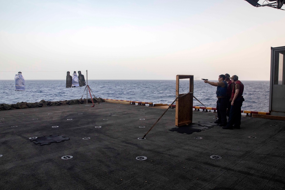 USS Bataan (LHD 5) Gun Shoot