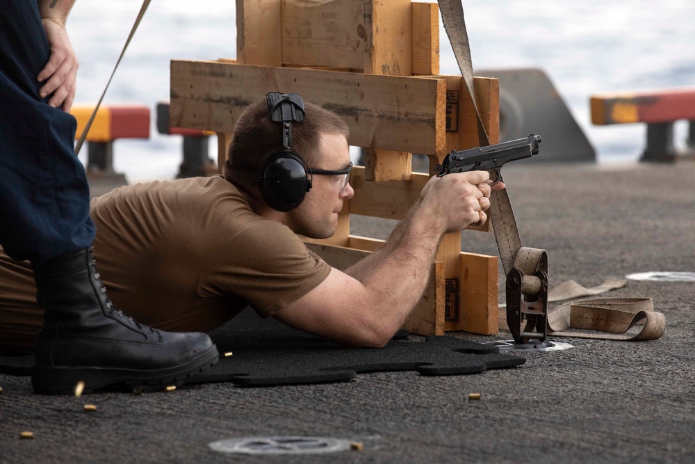 USS Bataan (LHD 5) Gun Shoot