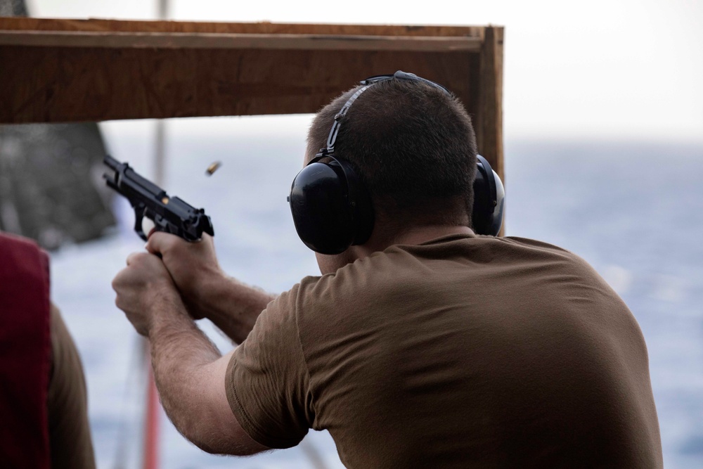 USS Bataan (LHD 5) Gun Shoot