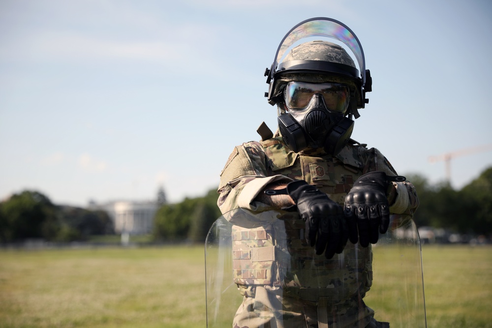 D.C. Guardsmen during Operation D.C. Guardian