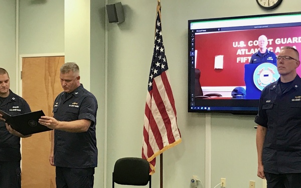 National Strike Force holds change of command ceremony