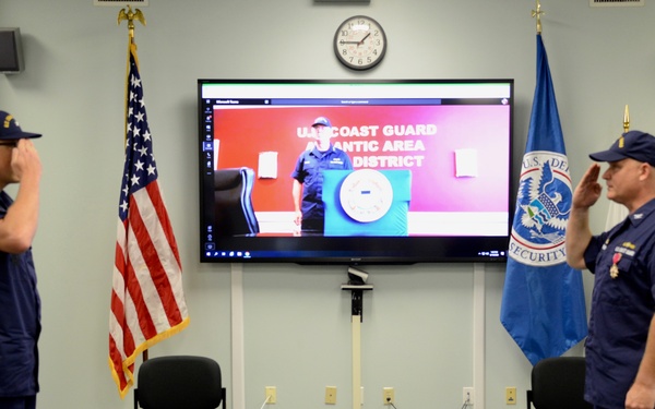 Coast Guard National Strike Force holds change of command ceremony