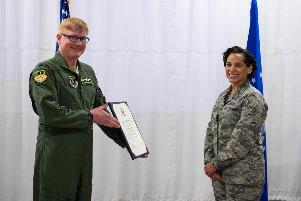 Col. McPherson retirement ceremony