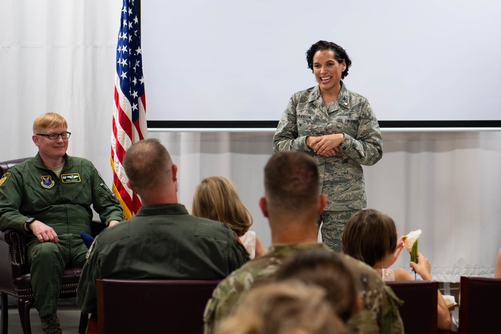 Col. McPherson retirement ceremony