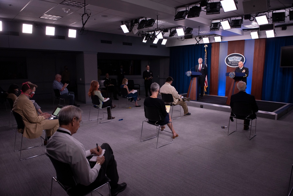 USS Theodore Roosevelt Command Investigation Press Briefing