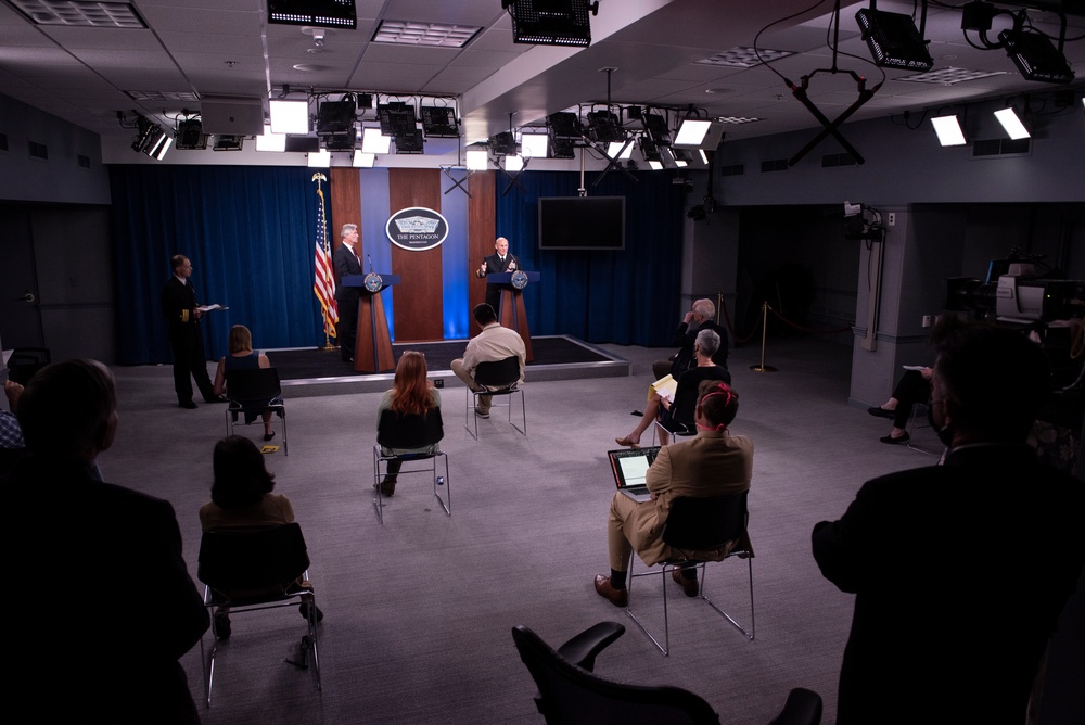 USS Theodore Roosevelt Command Investigation Press Briefing