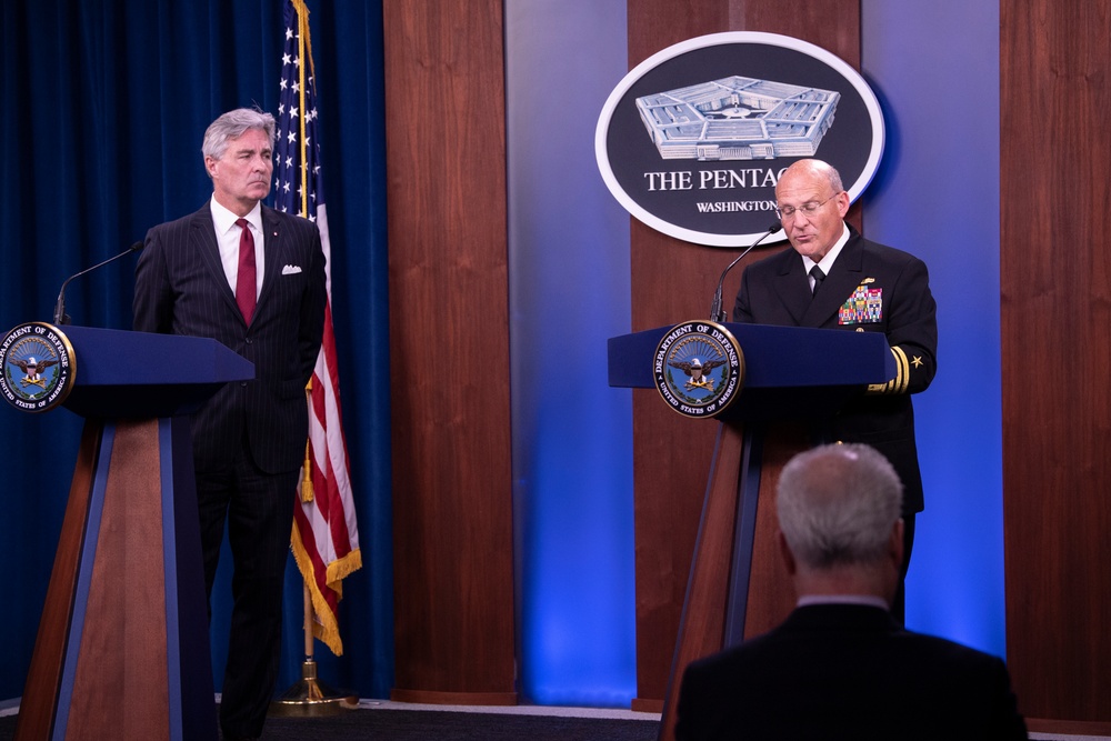 USS Theodore Roosevelt Command Investigation Press Briefing