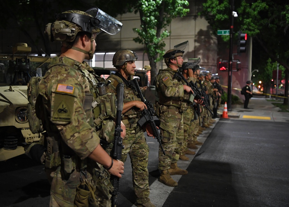 Cal Guard instrumental in capitol's plan to support protests, minimize violence