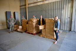 173rd Fighter Wing’s resiliency team arranges produce delivery to Airmen