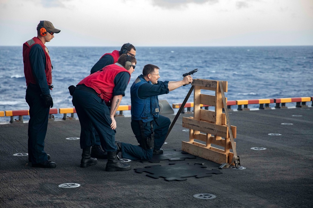 USS Bataan (LHD 5) Gun Shoot