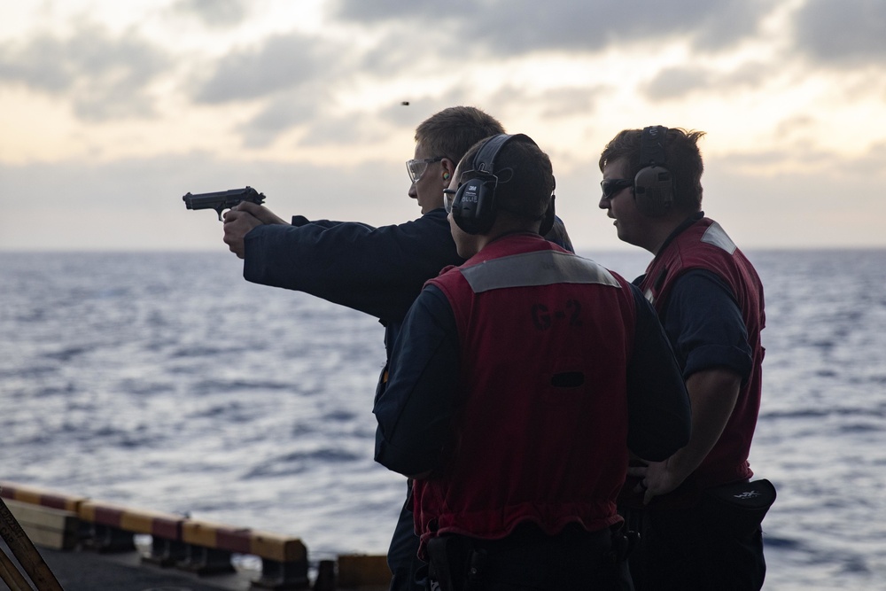 USS Bataan (LHD 5) Gun Shoot