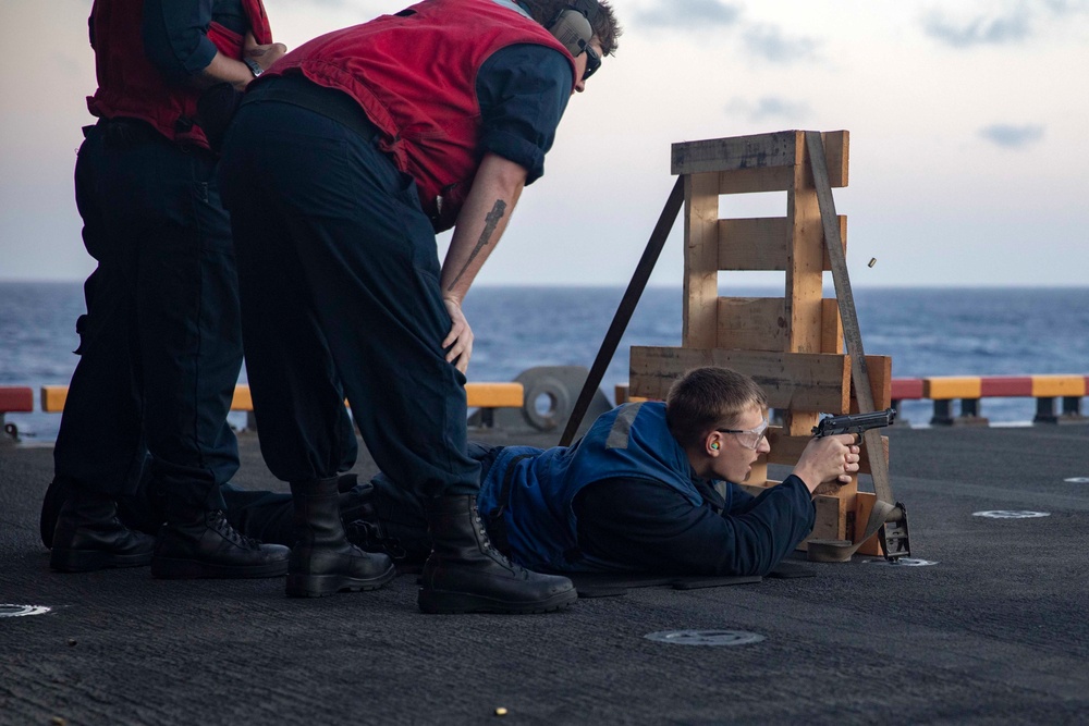 USS Bataan (LHD 5) Gun Shoot