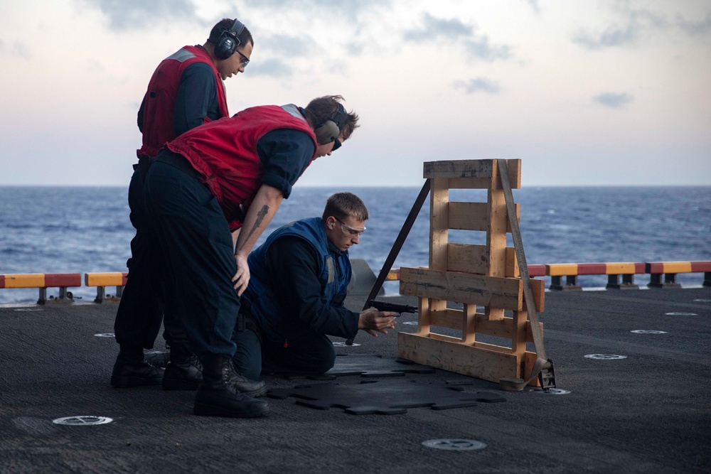 USS Bataan (LHD 5) Gun Shoot