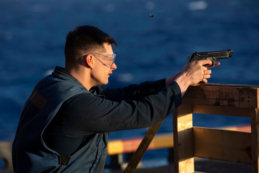 USS Bataan (LHD 5) Gun Shoot