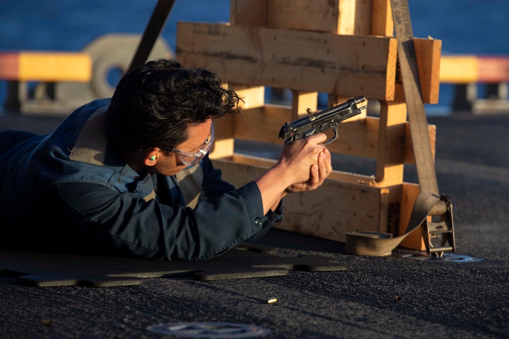 USS Bataan (LHD 5) Gun Shoot