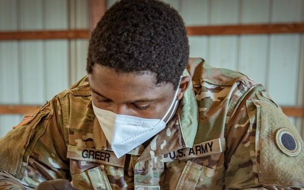 Michigan National Guard conducted COVID-19 testing in Coldwater, Mich.