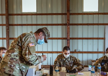 Michigan National Guard conducted COVID-19 testing in Coldwater, Mich.