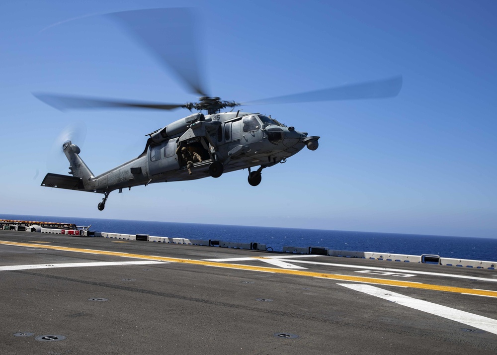 USS Bataan (LHD 5) Flight Ops