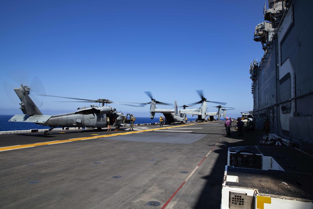 USS Bataan (LHD 5) Flight Ops