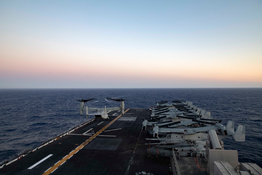 USS Bataan (LHD 5) Flight Ops