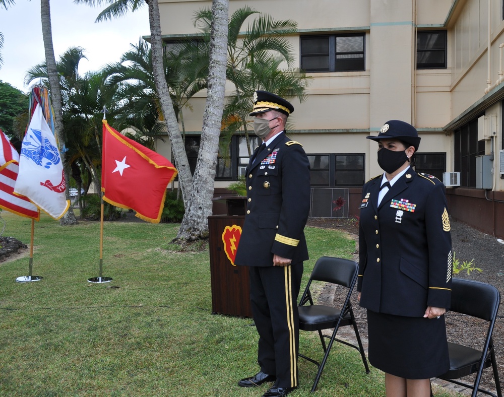 9th Mission Support Command Hosts Retirement Ceremony