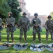 National Guard Soldiers guard Texas State Capitol during June 19 protest