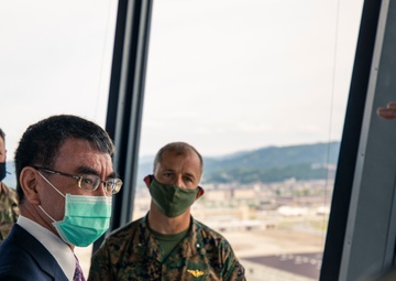 Japanese Minister of Defense visits MCAS Iwakuni