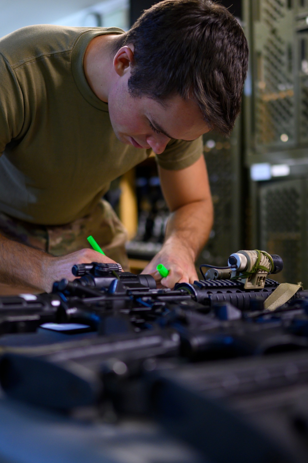 Task Force Guardian maintains proficient at firing range