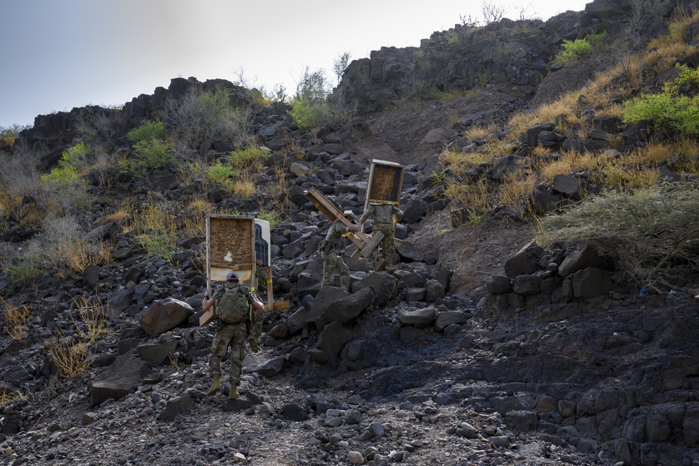 Task Force Guardian maintains proficient at firing range