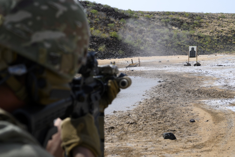 Task Force Guardian maintains proficient at firing range