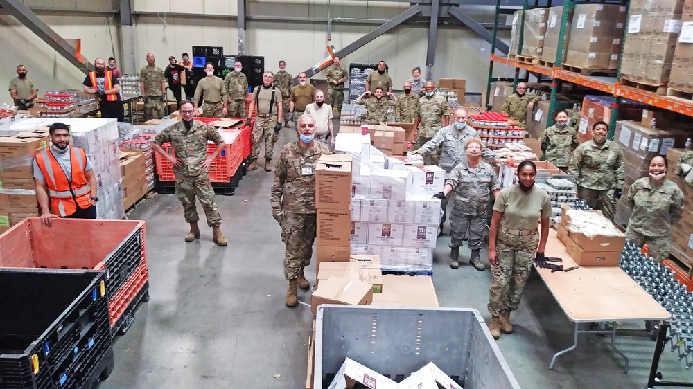 CSG Fills the Guard Gap in Humanitarian Mission