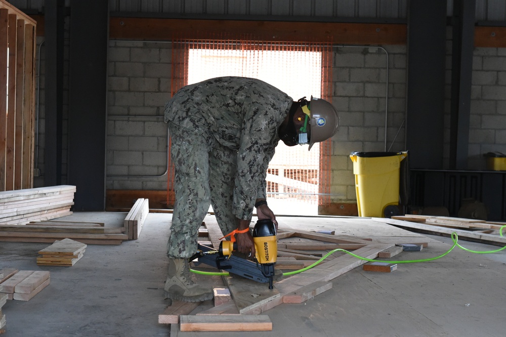 Seabees Conduct Construction Training Exercise