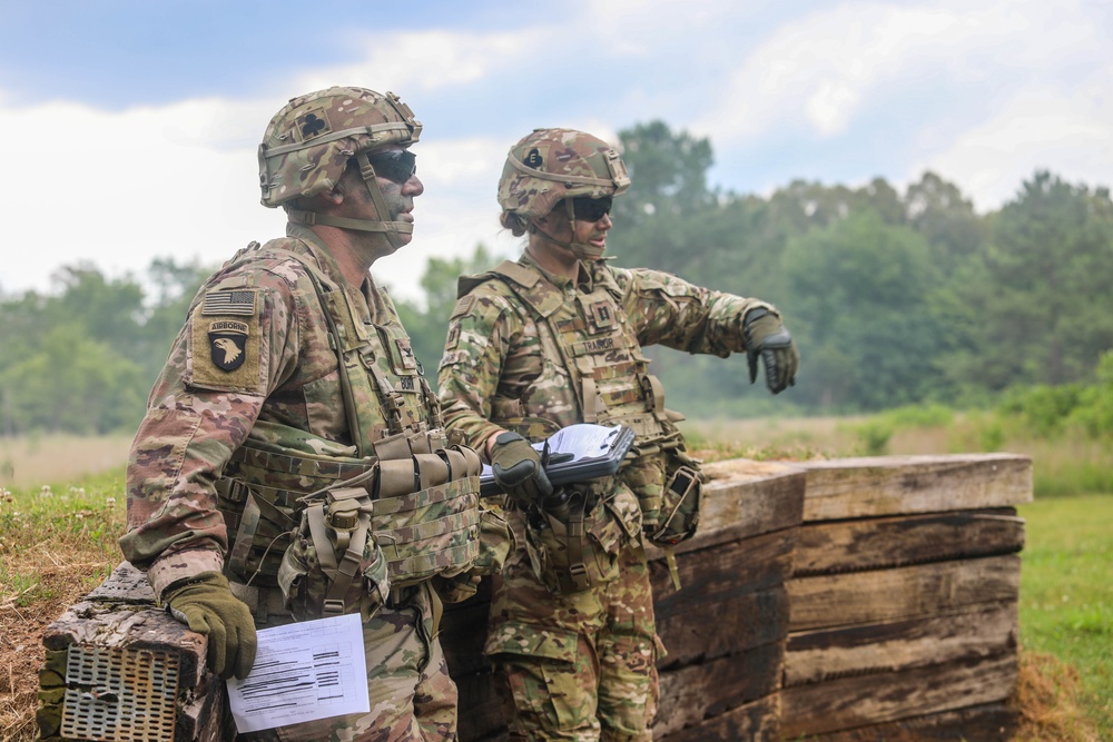 326th Brigade Engineer Battalion Sappers Squad Live Fire