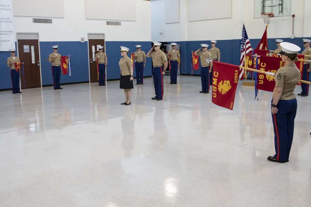 New commander takes charge of US Marine Corps Recruiting Station St. Louis