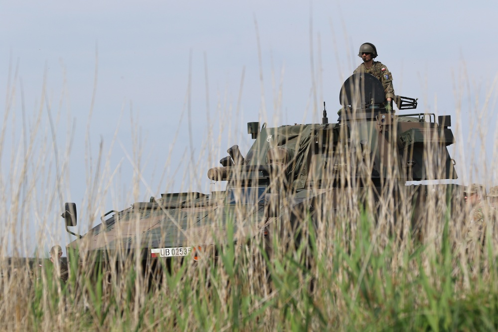 eFP Battle Group Poland conducts Bull Run 12 bridging operation rehearsal