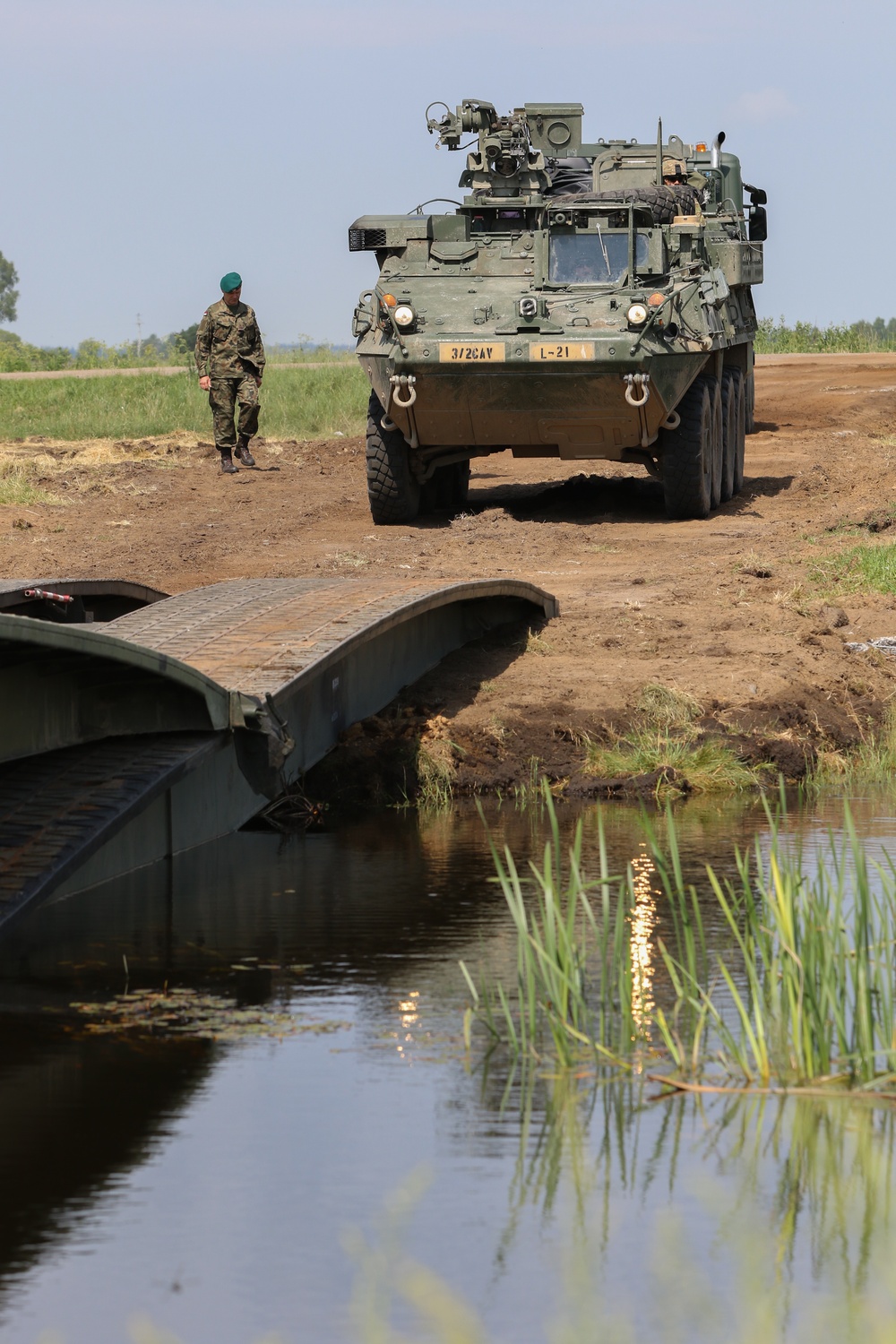 eFP Battle Group Poland conducts Bull Run 12 bridging operation rehearsal