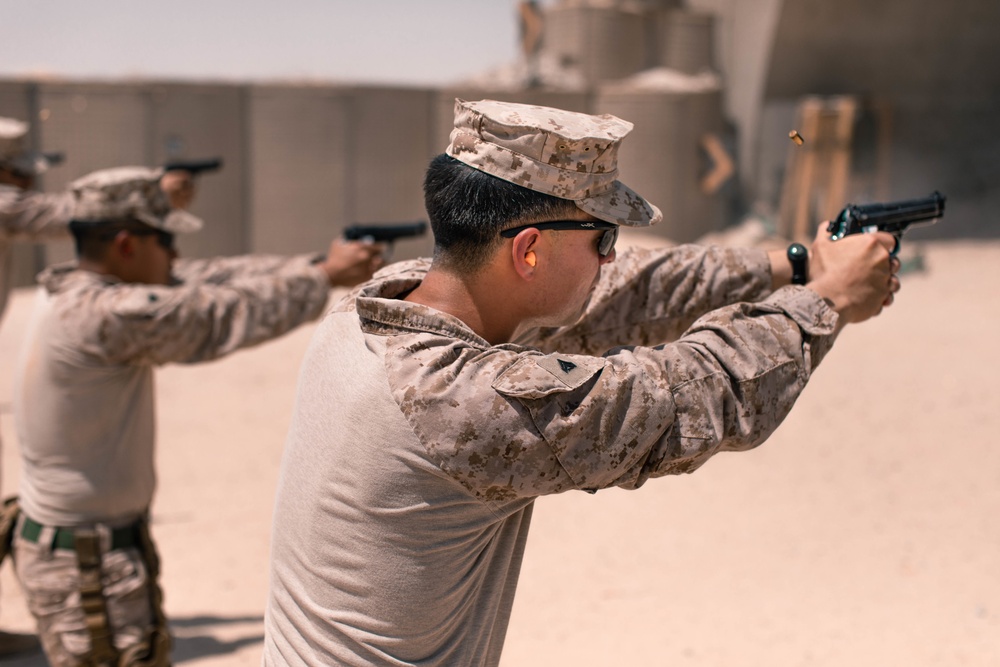 Combat Marksmanship Program, Training With The Heat.
