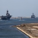 USS New York transits Suez Canal