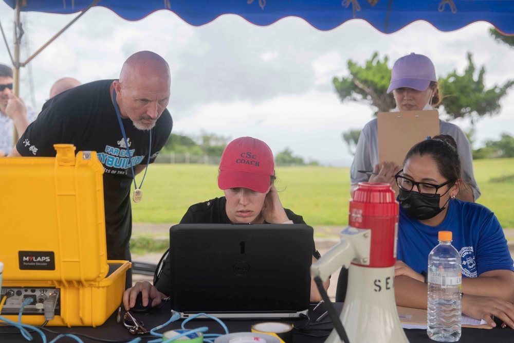 Racers participate in the Annual MCCS Futenma Bike Race